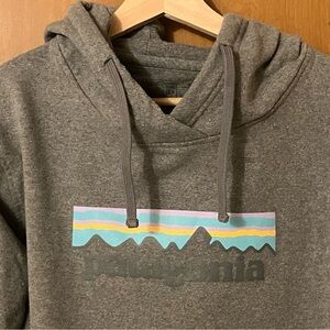 Patagonia Uprisal Women's Gray Pullover Hoodie Sweatshirt W/Pockets Size Medium